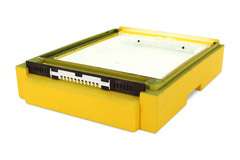 Hoher Unterboden aus Styropor für Langstroth / Apipol / Dadant / Warschauer / 12er Großpolen-Beute, bemalt