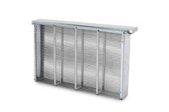 Zusetzkäfig (Bannwabentasche) aus Metall für 1 Rähmchen DNM, mit Deckel, verzinkt